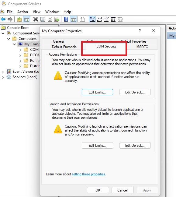 How To Fix The Distributedcom Error In Windows My Computer Properties Com