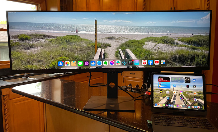 Innocn Ultrawide Monitor Home Screen