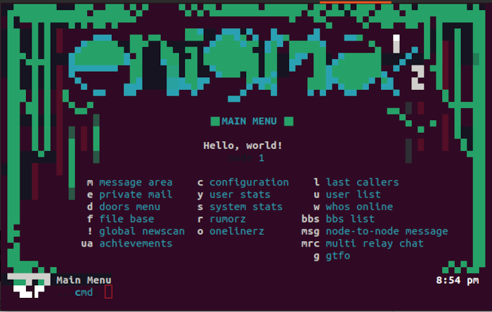 Install Enigmabbs Linux 20 Welcome Menu
