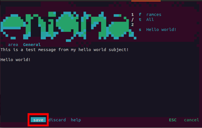 Install Enigmabbs Linux 22 Save Message