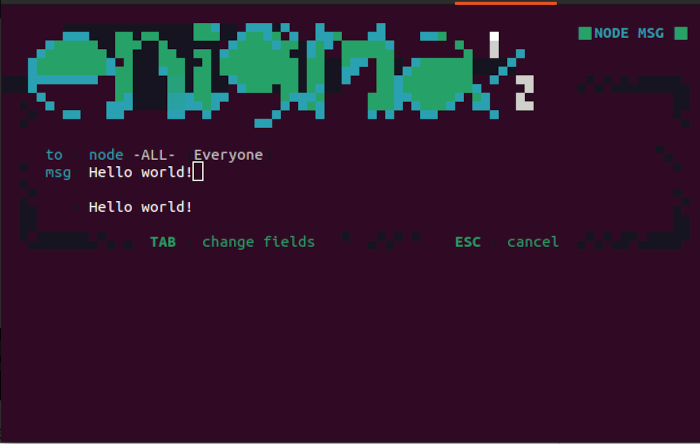 Install Enigmabbs Linux 24 Node Message Sample