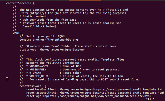 Install Enigmabbs Linux 29 Search Function Vim Contentservers