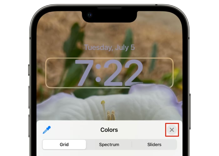 Ios 16 Colors X Button