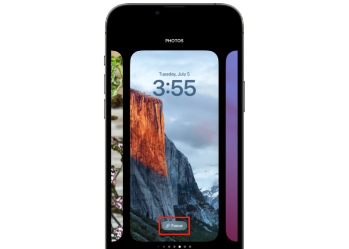 Ios 16 Focus Button Lock Screen