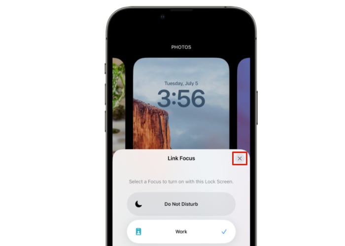 Ios 16 X Button Lock Screen