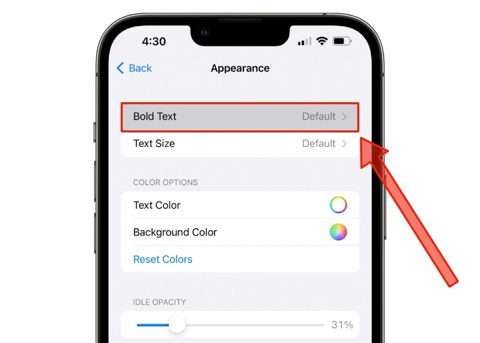Live Cap Bold Button