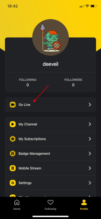 Live Streaming Apps For Ios Dlive Profile