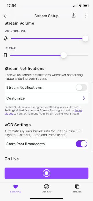 Live Streaming Apps For Ios Twitch Stream Setup 2