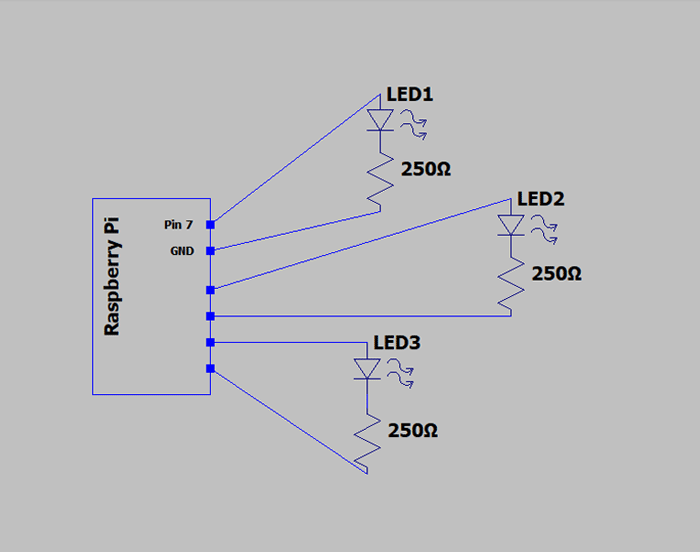 Lt Spice Schematic Led X3
