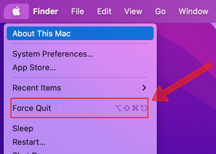 Monterey Force Quit Finder 1