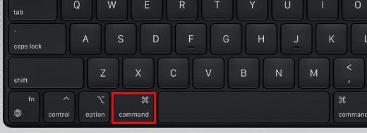 Monterey Menu Bar Command Key Shown
