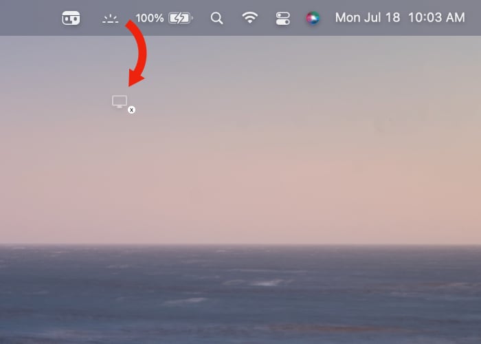 Monterey Menu Bar Removing