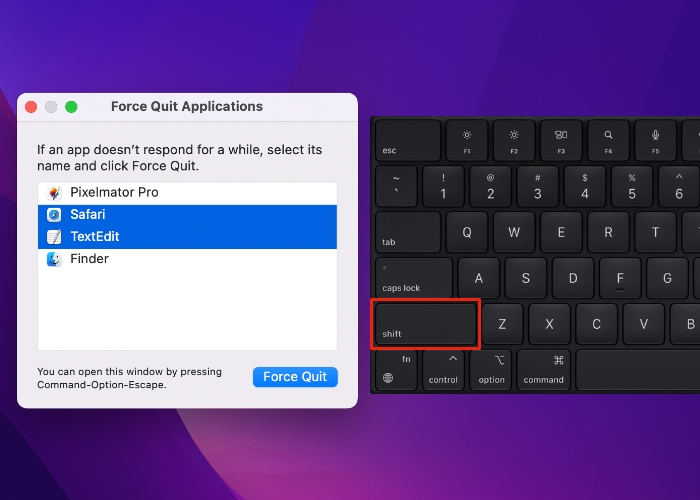 Monterey Shift Click Force Quit 1