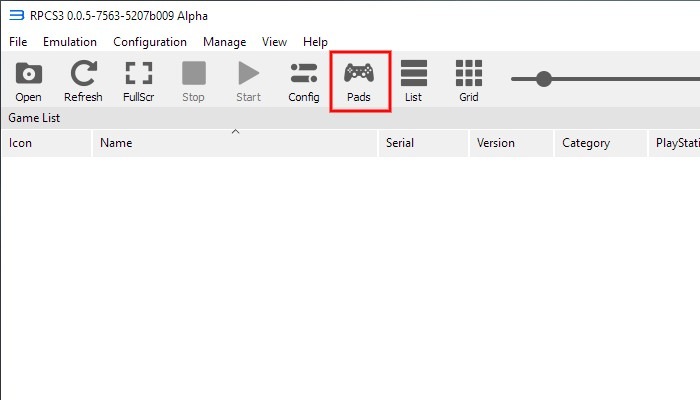 Ps3 On The Pc With Rpcs3 Configure Controls Rpcs3 Menu