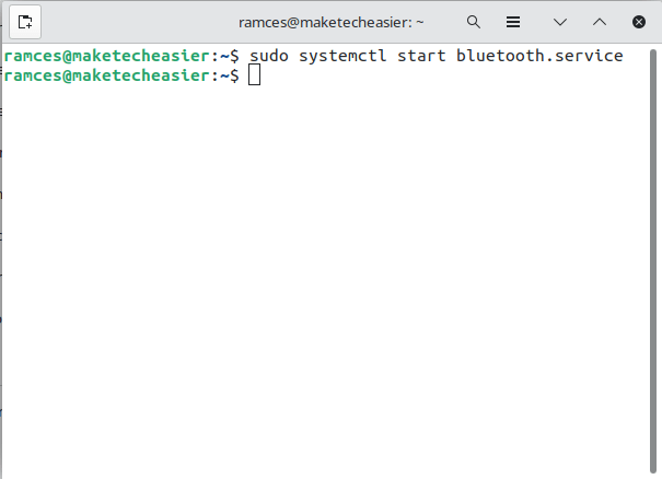 Set Up Bluetooth Linux 02 Enable Bluetooth Service