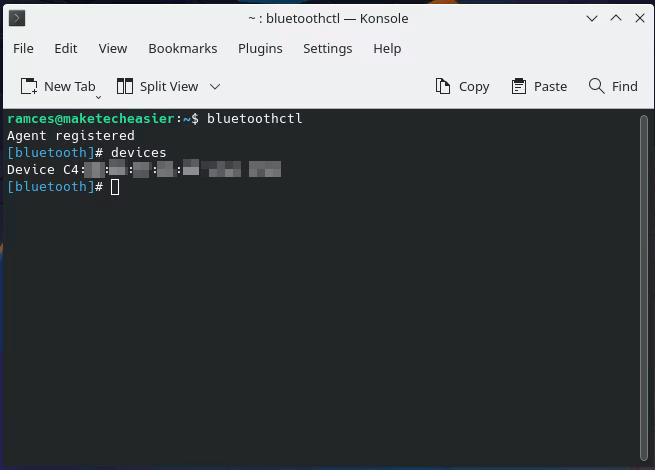 Set Up Bluetooth Linux 18 Bluetoothctl List Devices