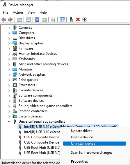 Stop Your Pc From Making Random Usb Noises Device Manager Uninstall Host