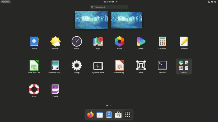 Touchdesktop Gnome