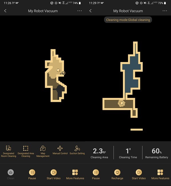 Trifo Ollie Pet Ai Smart Robot Vacuum Mapping