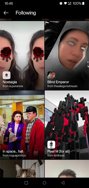 Use Camera Effects Instagram Followers Library