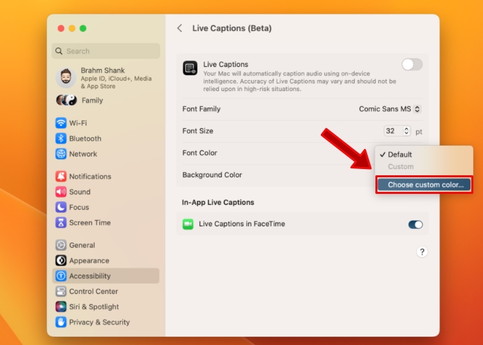 Ventura Live Cap Custom Color 1