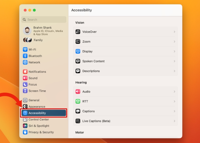Ventural Live Cap Accessibility