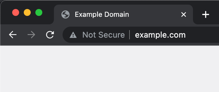 Webiste Without Ssl Certificate