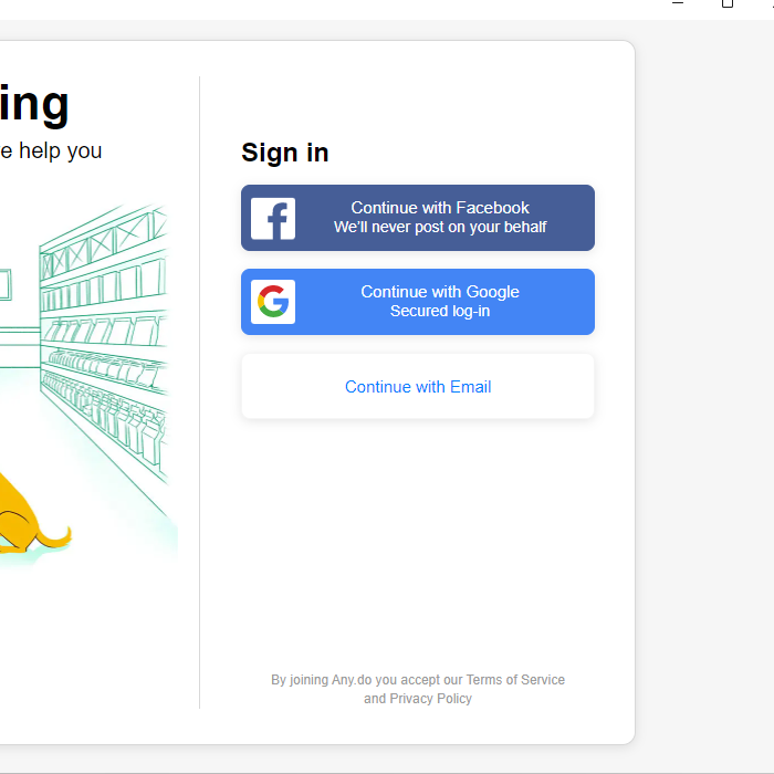 Windows Reminders Any.do Sign In
