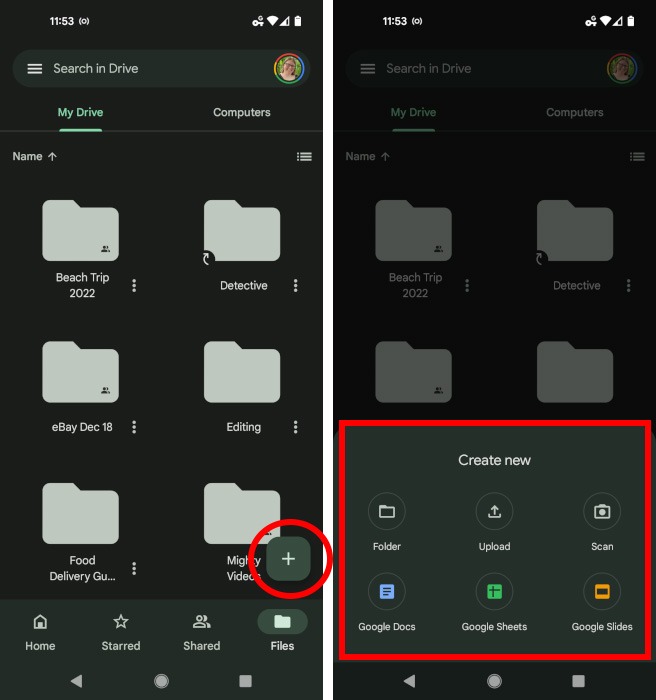 Android Transfer Cloud Google Drive