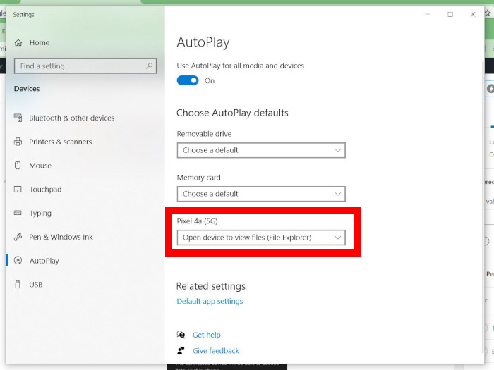 Android Transfer Windows Usb Settings