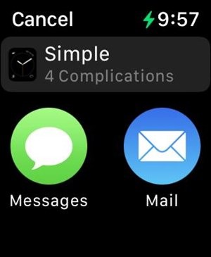 Apple Watch Face Share Send
