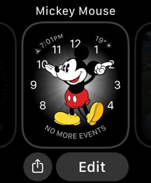 Apple Watch Face View