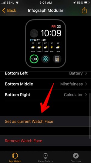 Apple Watch Iphone My Faces Add To Watch