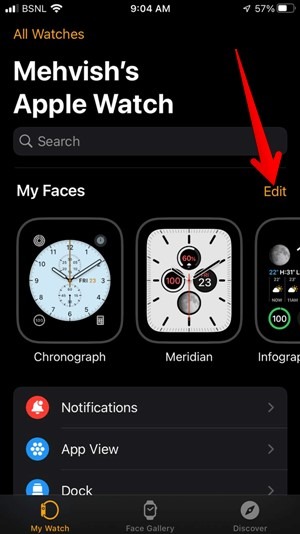 Apple Watch Iphone My Faces Edit