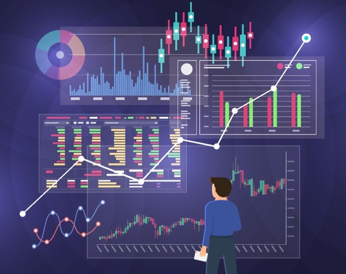 Bitcoin And Cryptocurrency Arbitrage Explained Vector Art