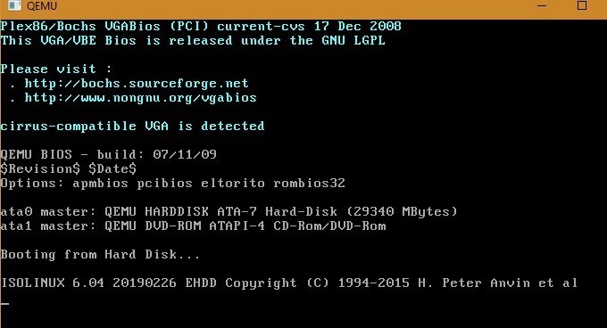 Check Usb Bootable Mobalivecd Booting From Hard Disk