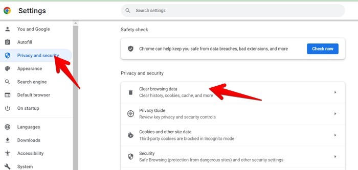 Chrome Privacy And Secuirty