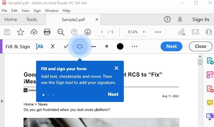Cut Copy Paste Pdf Adobe Acrobat Reader Fill And Sign