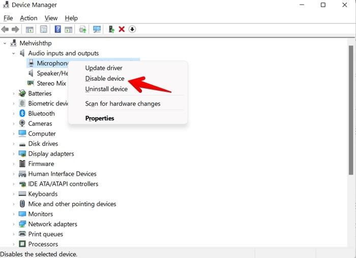 Discord Pc Device Manager Disable Driver