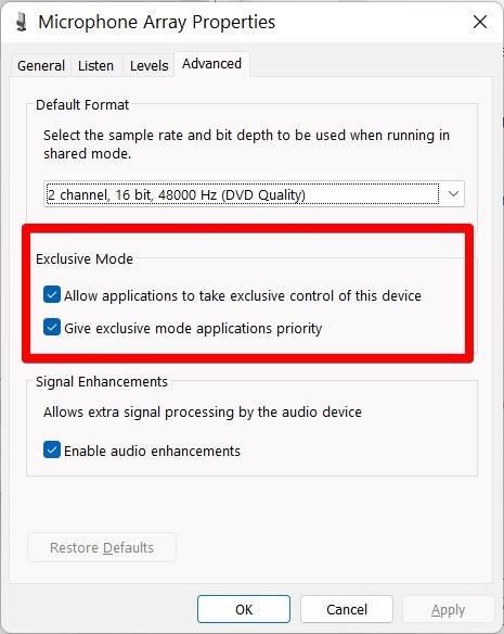 Discord Pc Sound Exclusive