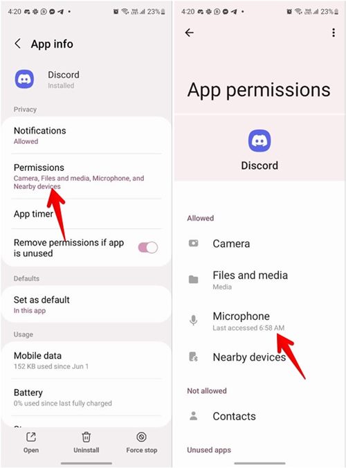 Discord Permission Android App Allow 2