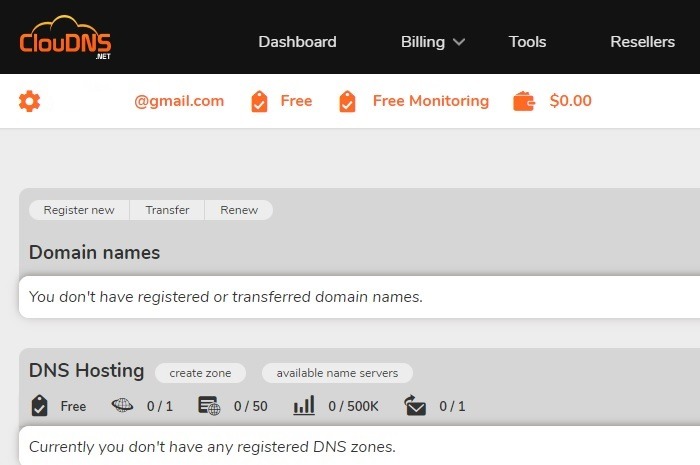 free-ddns-securepoint-dyndns Dynamic Hosting Best Cloudns Dashboard
