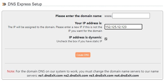Dynamic Hosting Best Dnsexit Dynamic Or Static