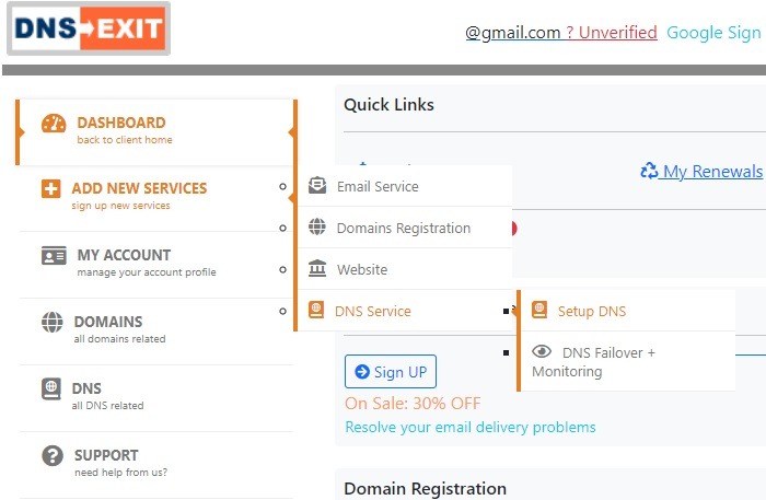 Dynamic Hosting Best Dnsexit Set Up Dns