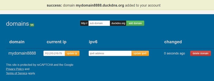 Dynamic Hosting Best Duckdns Update
