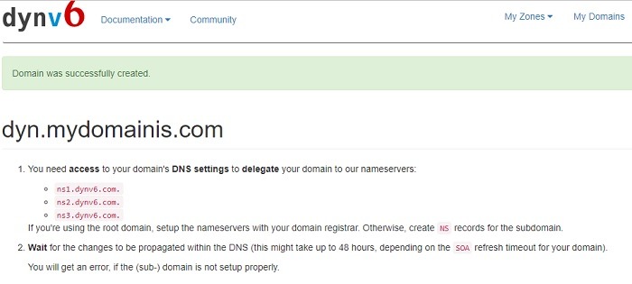 Dynamic Hosting Best Dynv6 Dns Settings