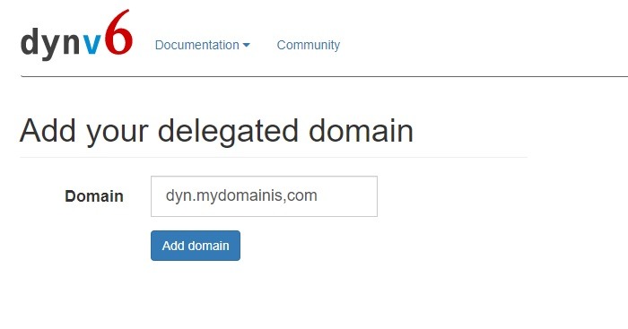 Dynamic Hosting Best Dynv6 Delegated Domain