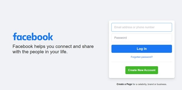 Facebook Login