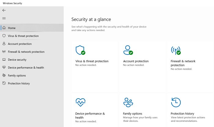 This Setting Managed Admin Security At A Glance