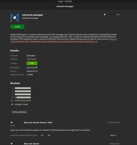 Wake On Lan Snap Store